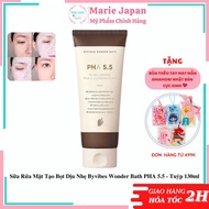 Sữa Rửa Mặt Tạo Bọt Dịu Nhẹ Byvibes Wonder Bath PHA 5.5 Tuýp 130ml