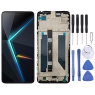 สำหรับ ZTE Nubia Neo 2 5G ประกอบครบชุดพร้อมกรอบดิจิทัลหน้าจอ LCD Z2352N (สีดำ)