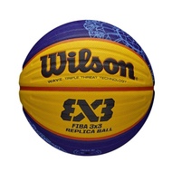 [Online Sports] WILSON 3x3 3 Pairs 3 Basketball FIBA PARIS Designated Ball Rubber Replica No. 6 Bull