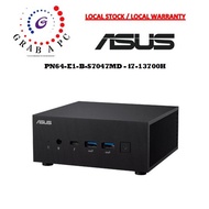 ASUS MINI PC PN64-E1-B-S7047MD BAREBONE, i7-13700H: P-CORE: 6C, UP TO 5.00 GHz (ASU-90MR00W2-M001F0) 3 YEARS ON SITE WAR