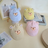 (Newborn - 6 Months) Hello Bear Happy Premium Newborn Baby Cap Hat Baby Hat