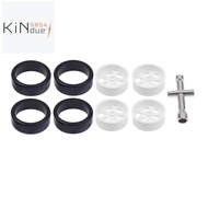 K969-01 K969-02 Wheel Rim Hub with Tire for  K969 K979 K989 K999 P929 P939 1/28 RC Drift Car Spare P
