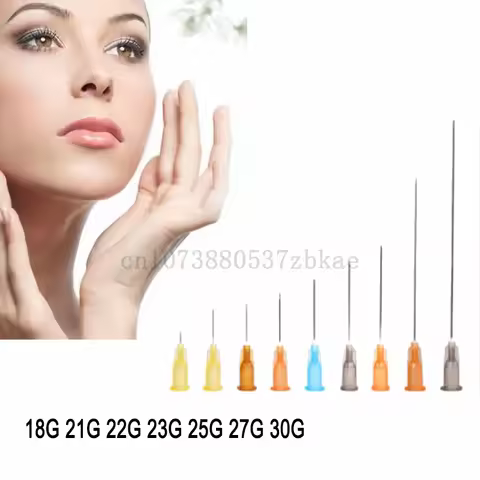 Tattoo Needles Quality Disposable Micro Plastic 18G,30G,25G,27G,26G,32G,22G Painless Small Needle St