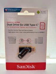 SanDisk Ultra Dual Drive Go USB Type-C 用隨身碟 ( 512GB 容量，型號：SDDDC3-512G- G46 ) ( 如順豐到付的多買可平 ) 