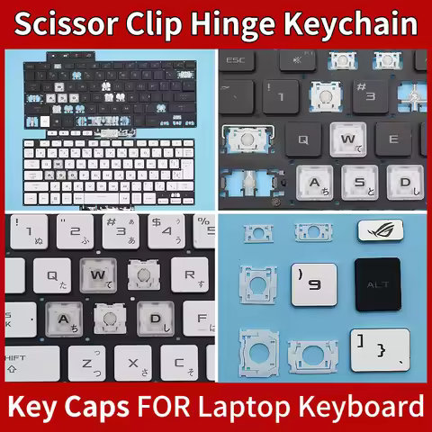 Replacement Keycap Key cap &Scissor Clip&Hinge For Asus ROG Zephyrus G15 G16 GA503 GA503QR QS M16 GU