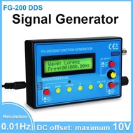 FG-200 DDS Function Signal Generator 0.01Hz-500KHz Signal Generator Adjustable Module  Sine+Square+T