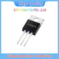 10PCS Brand New P75NF75 75NF75 75N75 TO-220 MOSFET Transistor STP75NF75