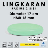 Circle 17 cm radius 2 sides - HMR 18 mm