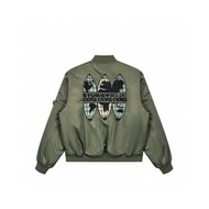 Stussy x CDG MA1 JACKET 斯圖西40週年聯名地圖限定款棉服外套同款