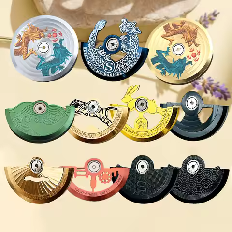 NH36 NH35 Movement Rotor Wacth Pendulum Fit for NH38 NH39 4R35 7S26 NH35 Movement Pendulum Oscillati