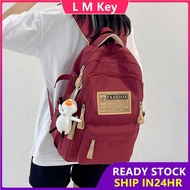 【READY STOCK】Women bagpack school backpack student backpack Korean fashion backpack beg sekolah perempuan beg galas beg wanita travel bag 书包女 harajuku bag waterproof backpack