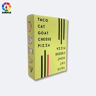 Taco Cat Goat Cheese Pizza Card Game