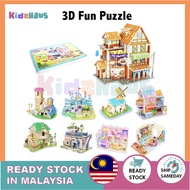 3D DIY Puzzle Castle House