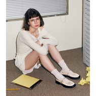 MACMOC Shirring Point Mold Mary Jane Shoes