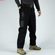EAGLADE Tactical Cargo Pants for Men in Black S-3XL JT-PJK55 A01