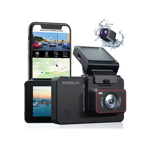 For Kingslim D4 Smallest A800 Gt300 Jc400 Dvr Obd2 Imx415 Adapter Mercedes Usb 3 In 1 Dashcam Car Bl