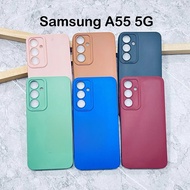 Soft Case Macaron For hp SAMSUNG A35 5G SAMSUNG A55 5G CASE PRO CAMERA MACARON CASE SAMSUNG A35 5G S