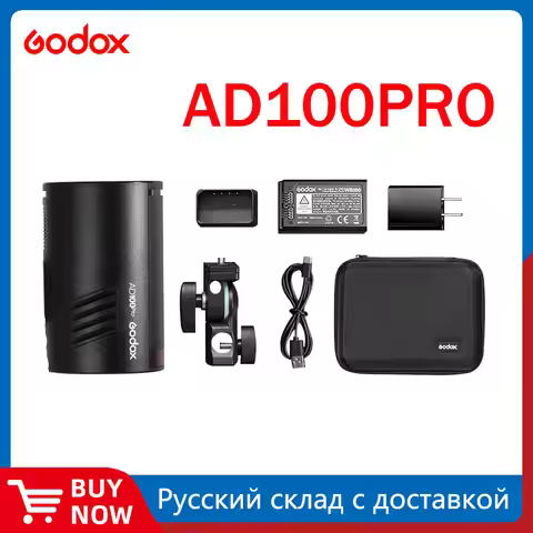 Godox AD100Pro TTL 100Ws Outdoor Flash Speedlight 2.4G Wireless X AD100 PRO Pocket Flash For Sony Ni