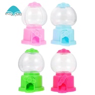 Gumball Machine Mini Candy Dispenser Kit 3.7 Inch Gumball Machines for Kids Party Gifts (4 Pack)