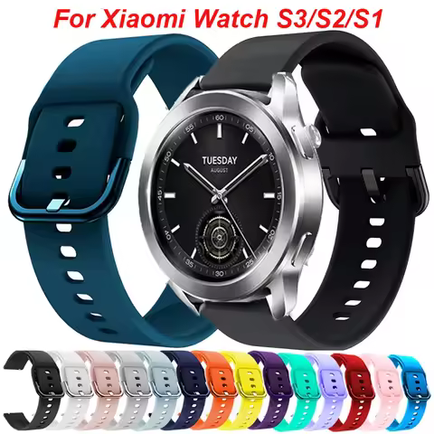 Silicone Band For Xiaomi Watch 2 Pro Quick Release Sport Strap For Xiaomi Watch S4 S3 S2 S1 Pro Acti