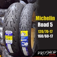 ยาง Michelin Road 5 ขนาด 120 160 ขอบ 17 CB500X ER6N Ninja650 CBR500