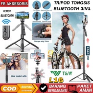 BLUETOOTH TONGSIS TNW L16 155cm TRIPOD TNW Multifunctional 3in1 HP Tripod