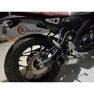 REPLIKA Yamaha XSR 155 exhaust - Yamaha XSR 155 silencer replica r25 underbelly