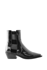 Villains SF ZENITH Chelsea Boots รองเท้าบูทผู้หญิง ส้นสูง 2.0"