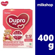 Dupro Soy 400g Infant formula susu bayi 0-12 bulan Dumex Dugro Soya tolertansi laktosa lactose intol