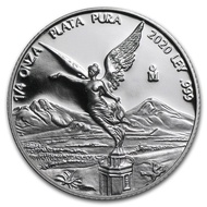 Mexican Libertad 2020 1/4 oz .999 Proof Silver Coin 1/4oz 0.25oz 0.25 oz