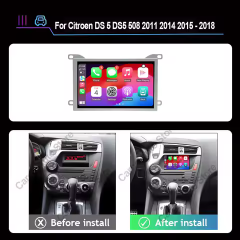 7'' Android 15 auto radio For Citroen DS 5 DS5 508 2011 2014 2015 - 2018 Multimedia Car Radio Player