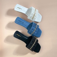 Mello-Ruffle Heels 1.5 Inch High