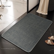 [Ready stock]  Non-curling Entryway Rug High-quality Floor Mat Quick-dry Non-slip Kitchen Bathroom M