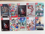 任天堂 Nintendo Switch 全新、 二手遊戲片