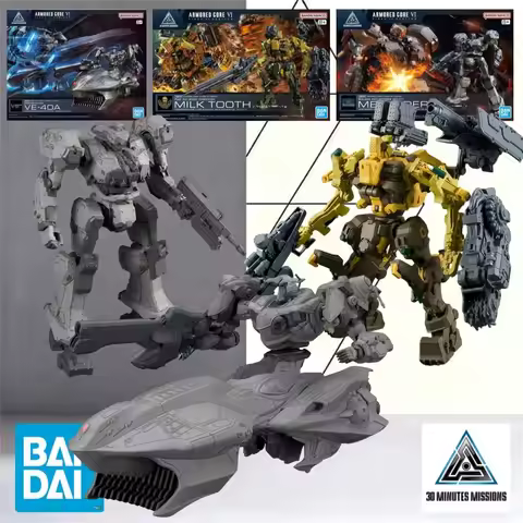 Bandai 30MM Armored Core VI 3 Kit Set VE-40A Milk Tooth Melander Tank Beam Effect Full 3mm Joint Cus