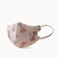 一心婦幼|一心一罩 兒童3D醫用口罩-幼幼 瑜珈獵豹(12入/袋)