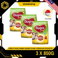 [TRIPLE PACK] DUMEX DUGRO Stage 4 Regular 850G X 3 (PACKETS)