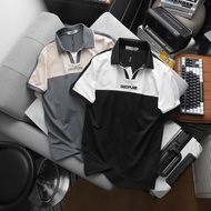 Polo Discipline t-shirt with collar, men's fashion, dynamic personality, youthful and simple -FORMEN