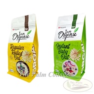 NHF Gluten Free Organic Instant Baby Oat/Regular Rolled Oat (500g) HALAL