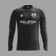 [READY STOCK] Malaysia ''Harimau Malaya" Jersey Black/White - LONGSLEEVE