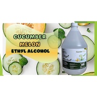 Alcohol 3.2L 1 Gallon with Scent Random ( Angels Breath , Cucumber Melon)