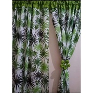 Window curtain 64inches and 54inches width with freebies