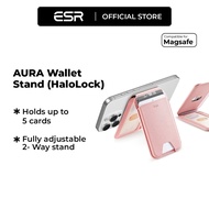 ESR HaloLock Vegan Leather Wallet Serie Genuine Leather with HaloLock Magnetic Core Compatible with 