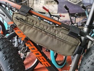 BMX Cycle Center Exonomad bicycle frame bag Olive Green, Cordura Fabric, Fits Bike frames Gravel, Mtbikes, BMX