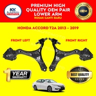 Honda Accord T2A 2013 - 2019 Sepasang Front High Quality OEM Lower Control Arm Hadapan Kiri Kanan Pr