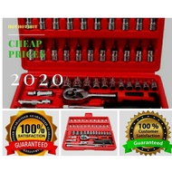 [NEEDED]46pcs Chrome Vanadium Socket Set Tool Box Set Ratchet Spanner Wrench Set
