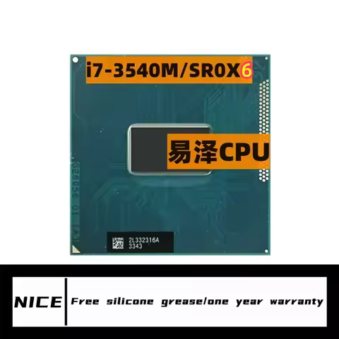 Core i7 3540M 3.0GHz Dual-Core Laptop notebook cpu processor