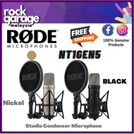 Rode NT1 5th Generation Studio Condenser Microphone - Nickel/ Black ( NT1GEN5Nickel / NT1GEN5 )