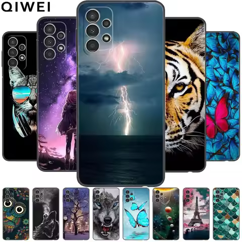 For Samsung A23 4G 5G Case Shockproof TPU Bumper Silicone Soft Phone Cover for Samsung Galaxy A23 Ca