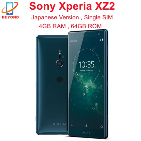 Sony Xperia XZ2 64GB ROM 4GB RAM Japanese Version Single SIM Original 5.7" IPS LCD Snapdragon 845 Oc